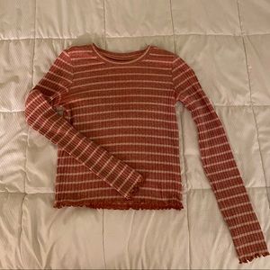 American Eagle Ribbed Long Sleeve